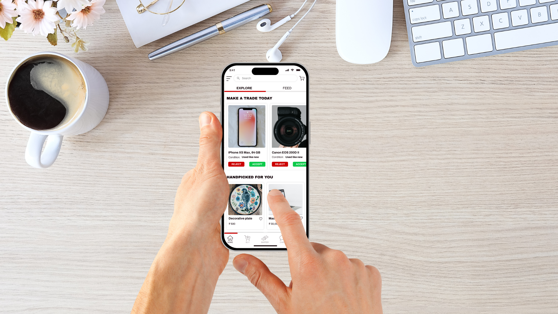 Regrab app overview